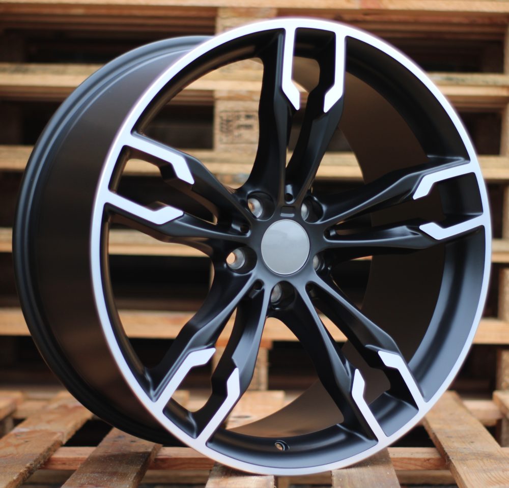 BMW XE169  Melns pusmatēts ar pulētu virsmu R20 5X120 8.5J et35 72.6