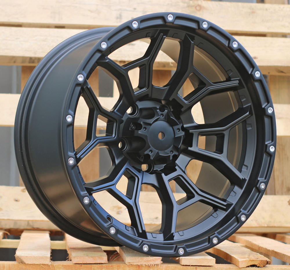 A1915  Melns pusmatēts R15 6X139.7 8J etM10 110.1