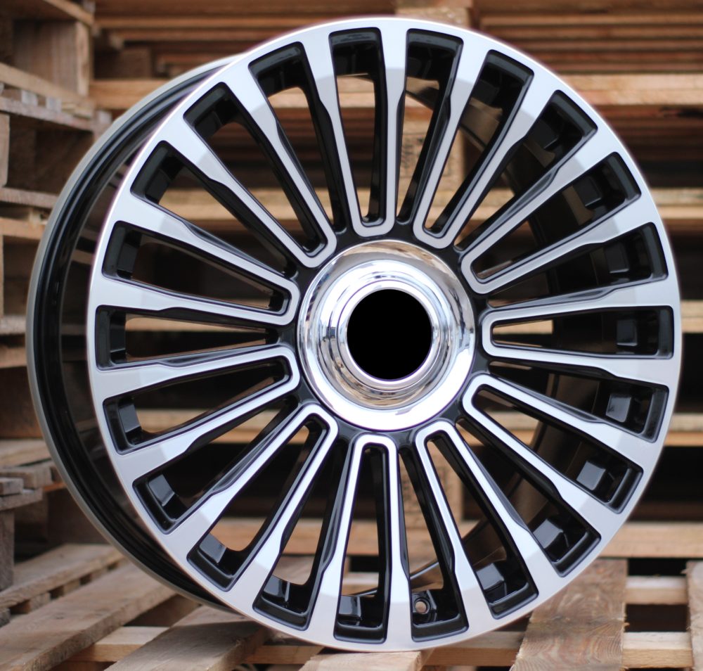 B1365  Melns ar pulētu virsmu R22 5X130 9.5J et40 84.1