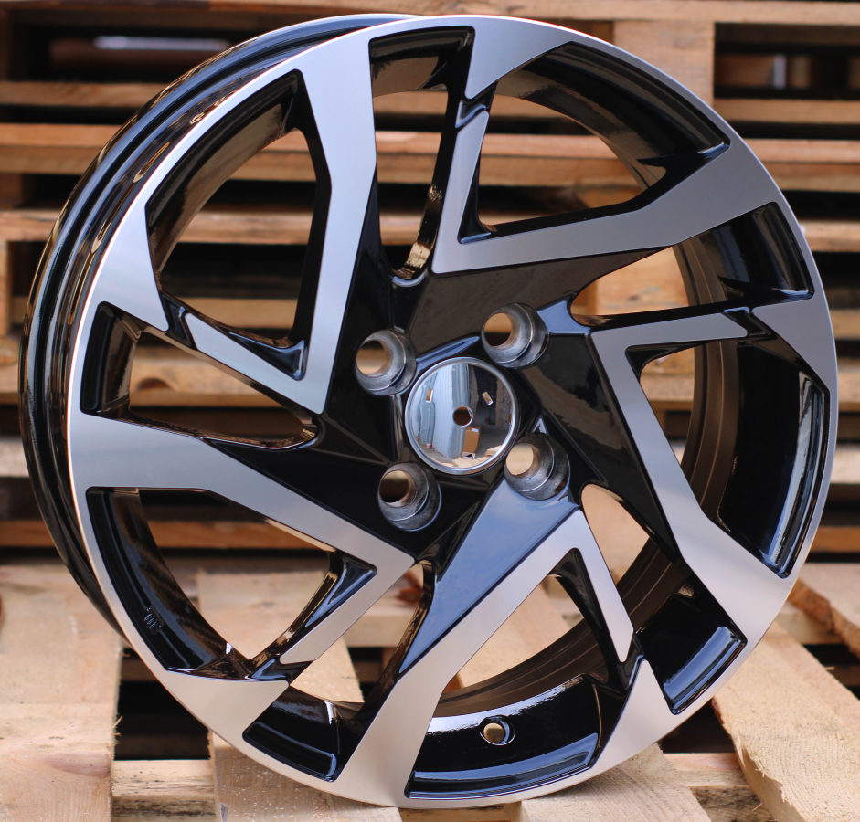 Toyota I5417  Melns ar pulētu virsmu R15 4X100 6J et40 54.1