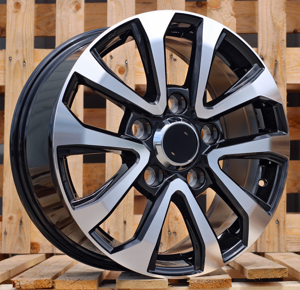 Toyota B1156  Melns ar pulētu virsmu R18 5X150 8J et60 110.5
