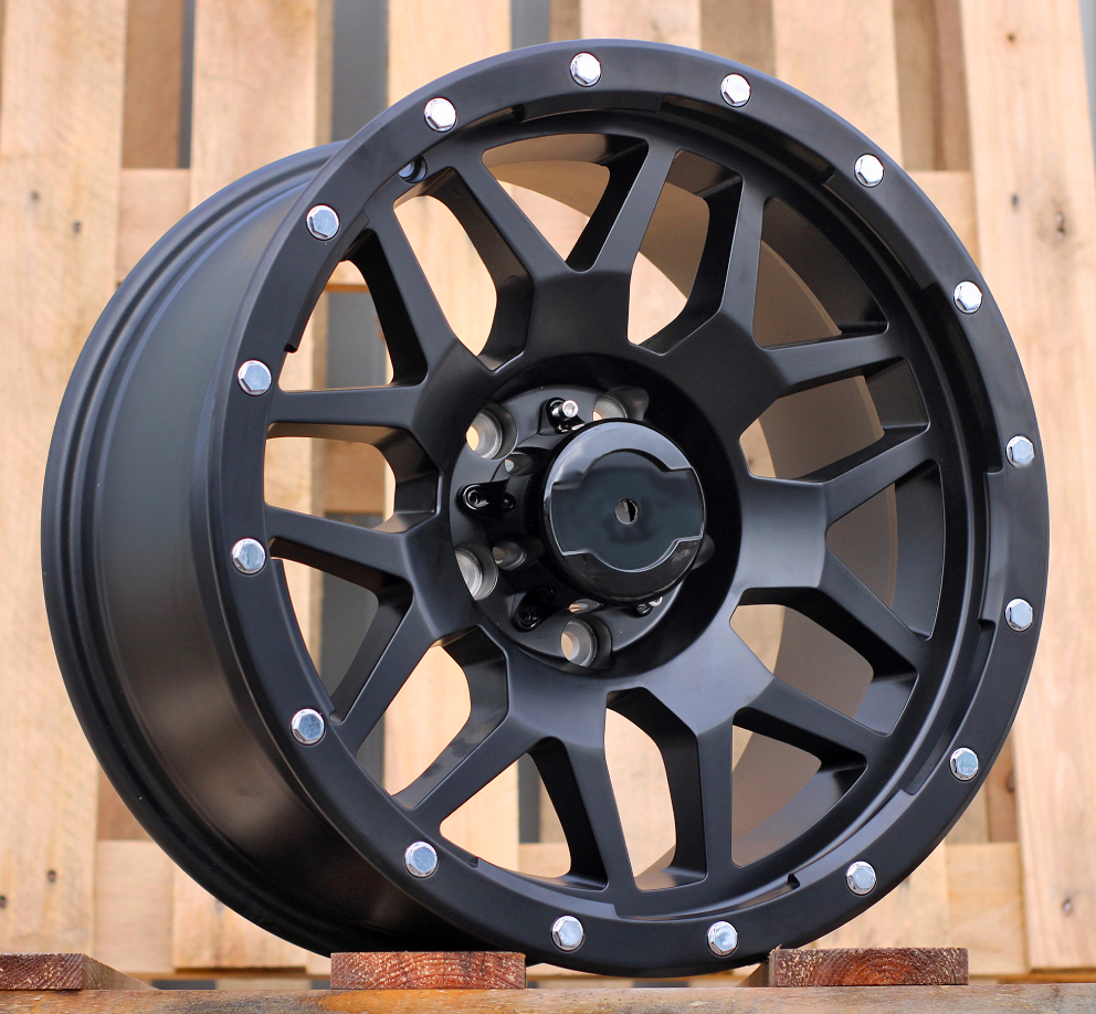 SW235  Melns matēts R17 5X127 9J et 71.6