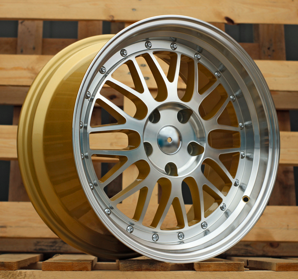 A1025  Bronza ar pulētu malu R18 5X120 8J et35 72.6