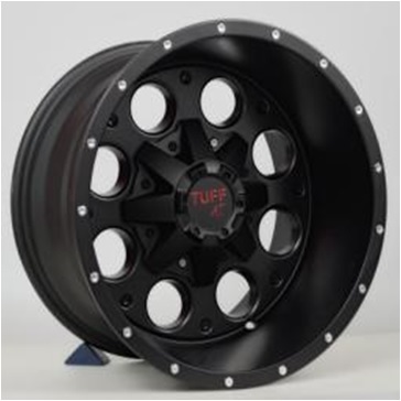 XF161  Melns pusmatēts R15 6X139.7 10J etM44 110.1