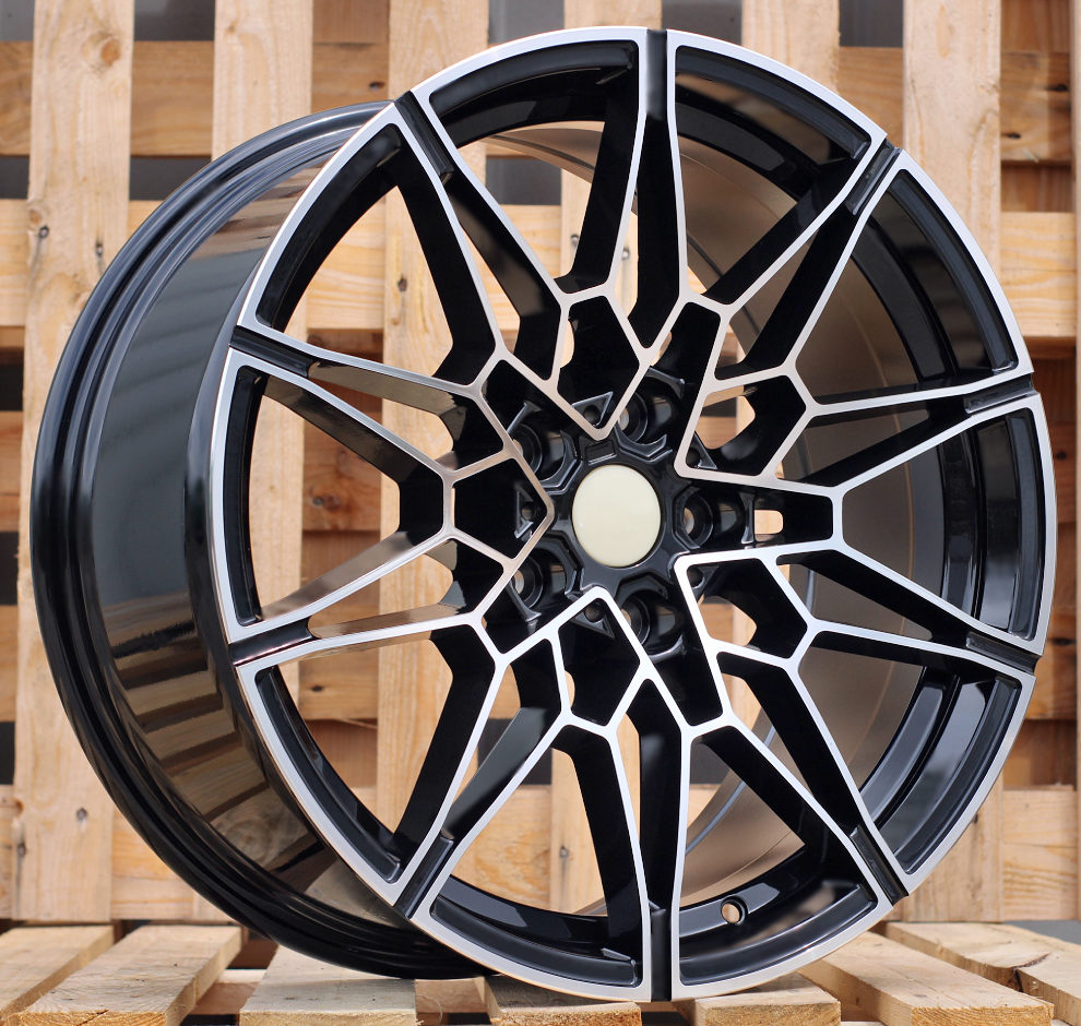BMW B1674  Melns ar pulētu virsmu R19 5X112 8J et25 66.6