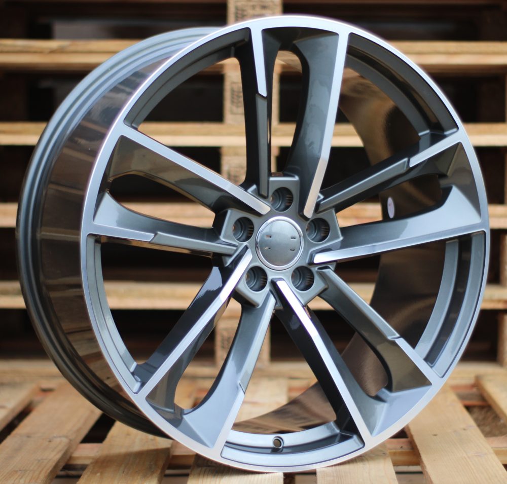 Audi XFE81  Pelēks R21 5X112 9J et33 66.5