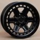 JT185  Melns matēts R17 6X139.7 9J et 110.1