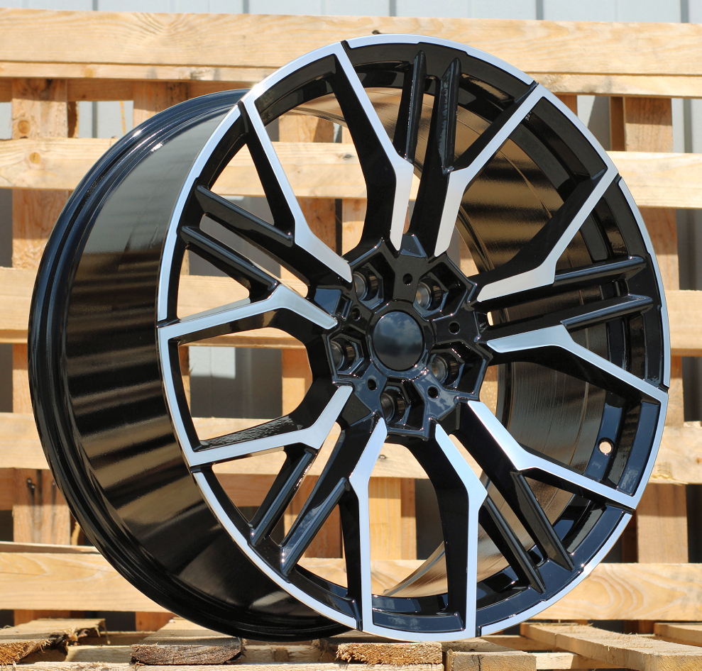 BMW I0405  Melns ar pulētu virsmu R20 5X120 8.5J et35 72.6