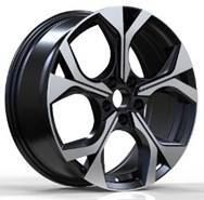 Skoda Y1303  Melns ar pulētu virsmu R18 5X112 7.5J et40 57.1