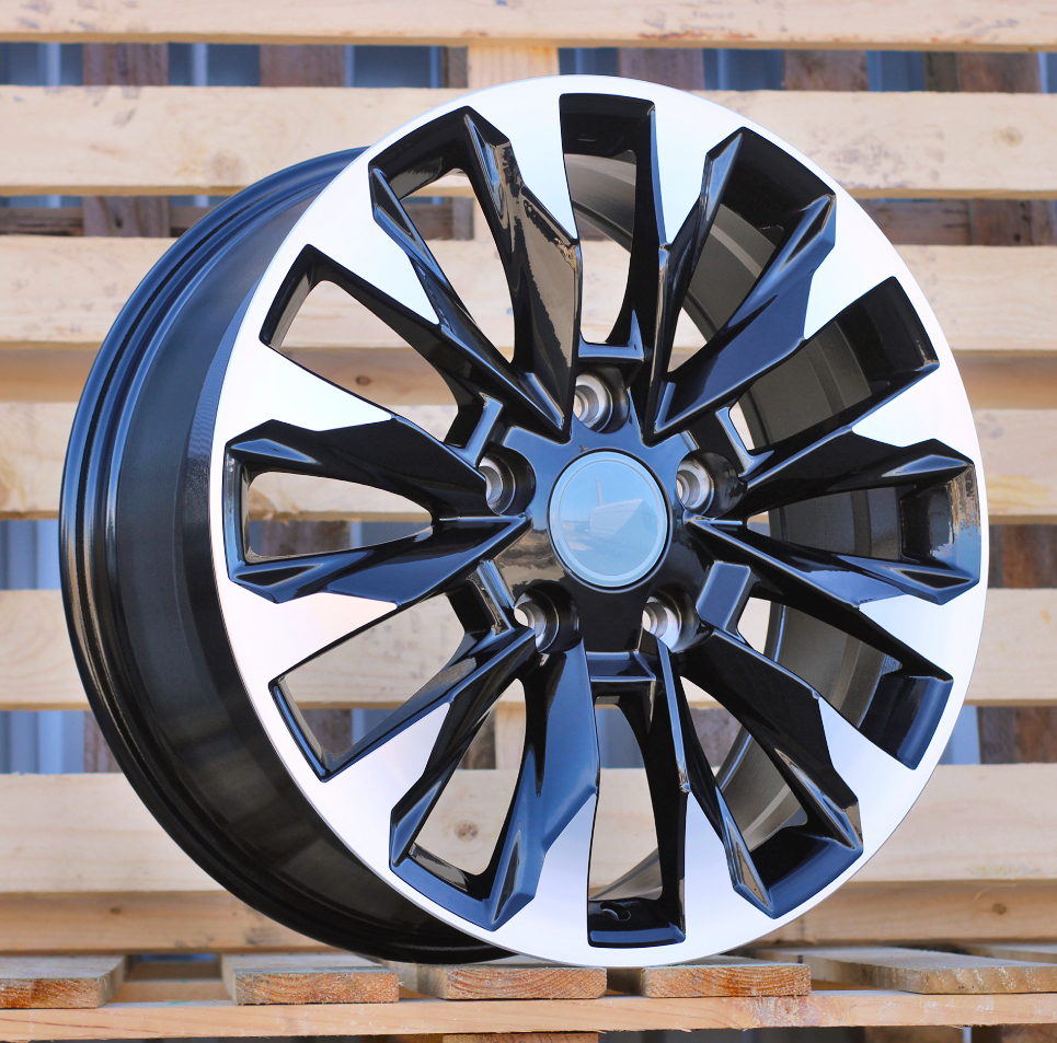 Toyota Y0185  Melns ar pulētu virsmu R20 5X150 8.5J et58 110.1