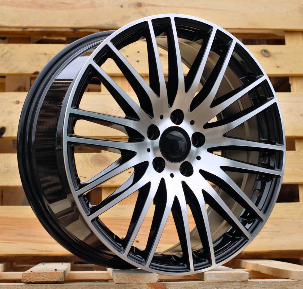 Mercedes FBX244  Melns ar pulētu virsmu R19 5X112 8J et32.5 66.5