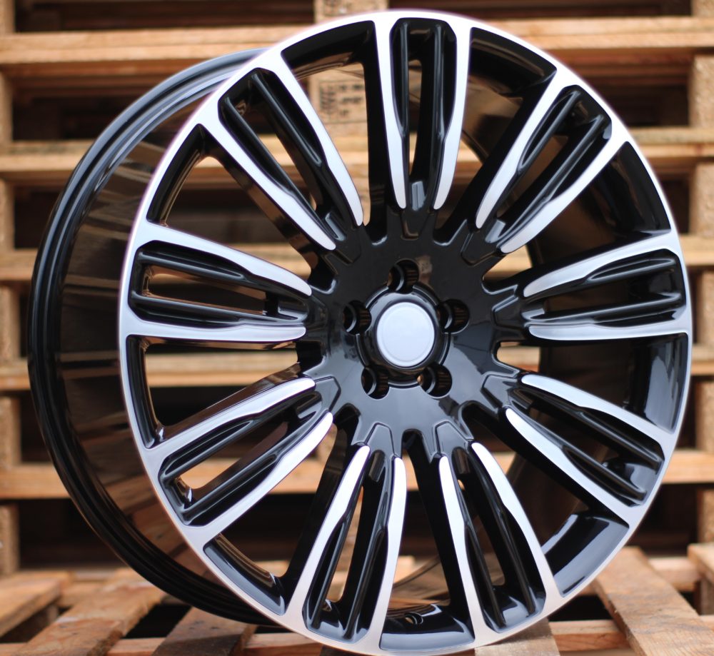 Land Rover/Range Rover XE136  Melns ar pulētu virsmu R20 5X120 8.5J et45 72.6