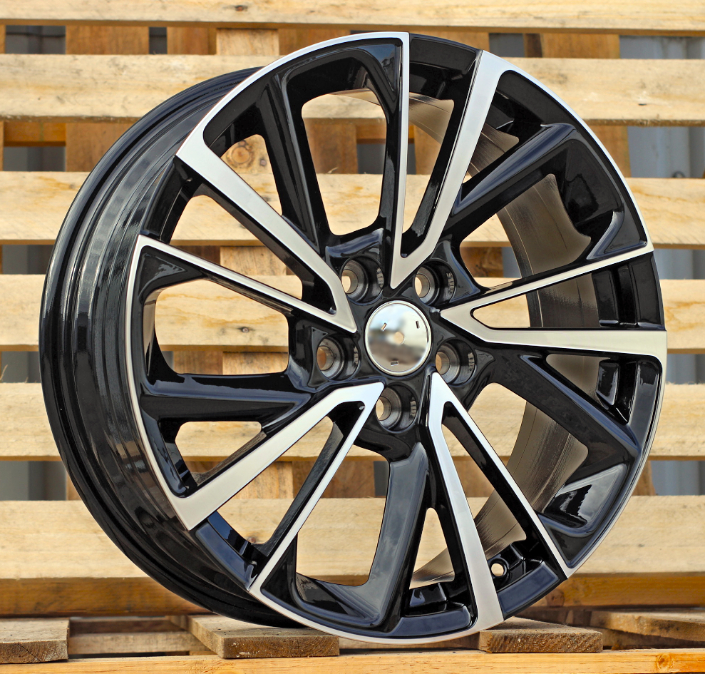 Toyota YF5758  Melns ar pulētu virsmu R18 5X114.3 7J et35 60.1