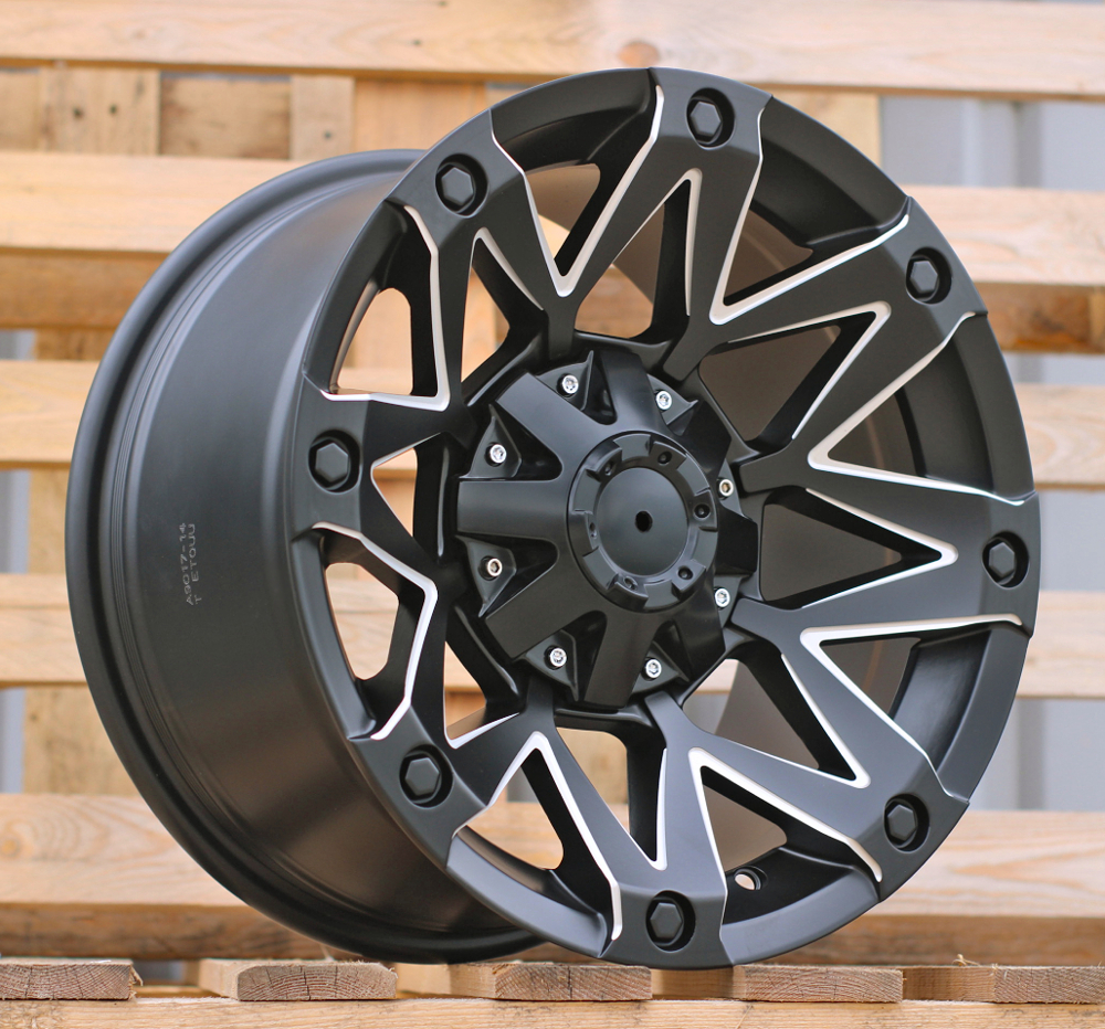 JT126  Melns matēts R16 6X114.3 8.5J et 66.1