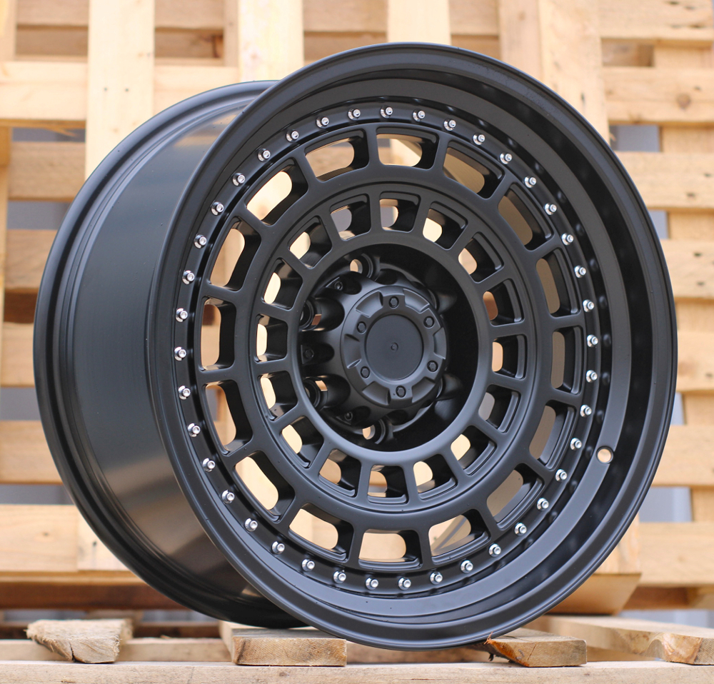 JT221  Melns matēts R18 6X139.7 9J et 110.1