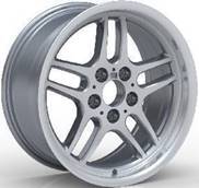 BMW A5913  Sudrabs ar pulētu malu R18 5X120 8J et20 74.1