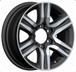 Toyota H718F  Melns ar pulētu virsmu R17 6X139.7 7.5J et25 106.1