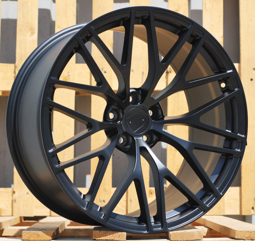 Porsche XFRGW5697  Melns matēts R20 5X112 10J et19 66.5