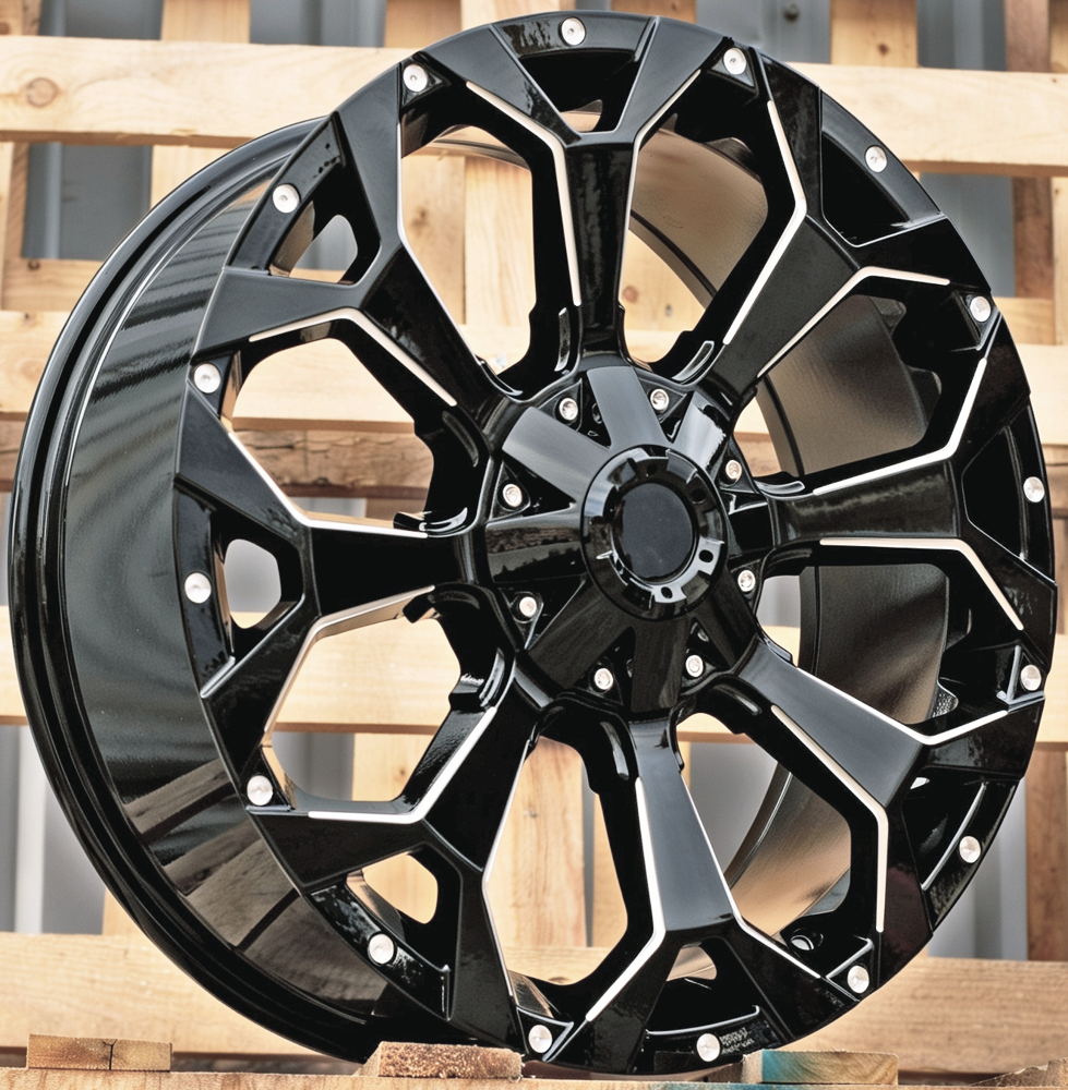 Felga aluminiowa CAM B1521 - R20 9 5X139.7 ET40 - BL - felga aluminiowa 4X4