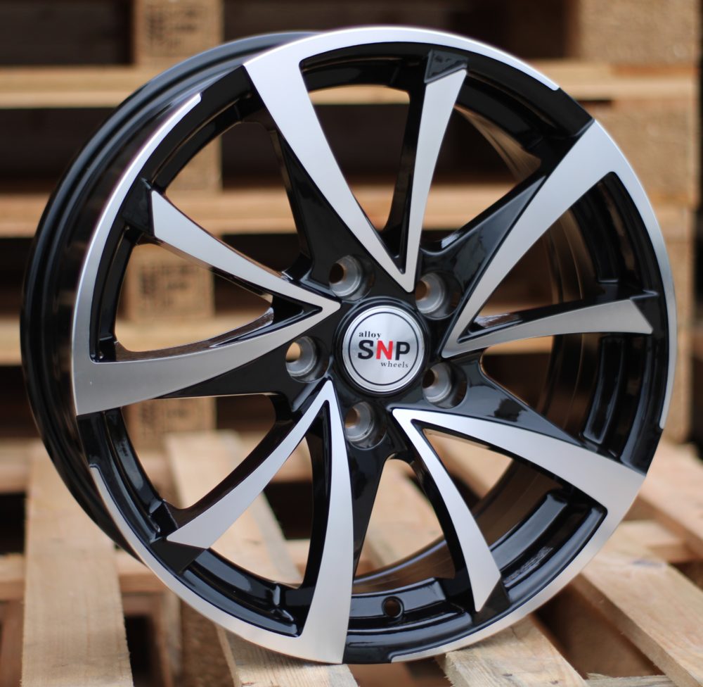 Citroen BK575  Melns ar pulētu virsmu R15 4X108 6.5J et25 65.1